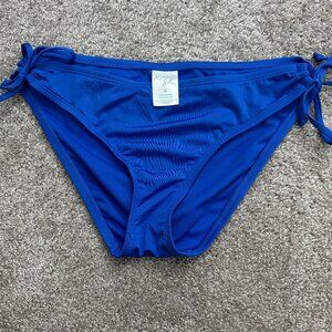 blue bikini bottoms